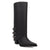 Dingo Womens Urban Cowgirl Black Leather 15in Fashion Boots