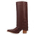Dingo Womens Urban Cowgirl Brown Leather 15in Fashion Boots