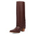 Dingo Womens Urban Cowgirl Brown Leather 15in Fashion Boots