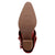 Dingo Womens Urban Cowgirl Red Leather 15in Fashion Boots