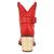 Dingo Womens Milan Bootie Red Leather 7in Ankle Boots