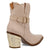 Dingo Womens Milan Bootie Sand Leather 7in Ankle Boots