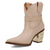 Dingo Womens Milan Bootie Sand Leather 7in Ankle Boots