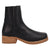 Dingo Mens Banner Black Leather 7in Ankle Boots
