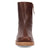 Dingo Mens Banner Brown Leather 7in Ankle Boots