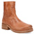 Dingo Mens Banner Tan Leather 7in Ankle Boots