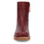 Dingo Mens Banner Wine Leather 7in Ankle Boots