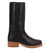 Dingo Mens Dutton Black Leather 12in Motorcycle Boots