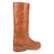 Dingo Mens Dutton Tan Leather 12in Motorcycle Boots