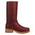 Dingo Mens Dutton Wine Leather 12in Motorcycle Boots