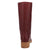 Dingo Mens Dutton Wine Leather 12in Motorcycle Boots