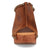 Dingo Womens Echo Wooden Brown Leather Stud Sandals Shoes