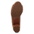 Dingo Womens Echo Wooden Brown Leather Stud Sandals Shoes
