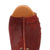 Dingo Womens Echo Wooden Merlot Leather Stud Sandals Shoes