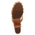Dingo Womens Chateau Wooden Plantain Leather Stud Sandals Shoes