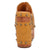 Dingo Womens Free Spirit Wooden Plantain Leather Stud Sandals Shoes