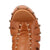 Dingo Womens Gema Wooden Tan Leather Stud Sandals Shoes