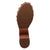 Dingo Womens Lotus Wooden Brown Leather Stud Sandals Shoes