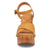 Dingo Womens Lotus Wooden Plantain Leather Stud Sandals Shoes