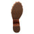 Dingo Womens Lotus Wooden Plantain Leather Stud Sandals Shoes