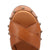 Dingo Womens Lotus Wooden Tan Leather Stud Sandals Shoes