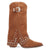 Dingo Womens Howdy Honey Brown Suede 11in Cowboy Boots