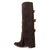 Dingo Womens Buckle Bunny Brown Suede 16in Cowboy Boots