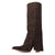 Dingo Womens Buckle Bunny Brown Suede 16in Cowboy Boots