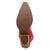 Dingo Womens Western Swing Red Leather 13in Cowboy Boots