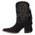Dingo Womens Star Power Bootie Black Suede 9in Cowboy Boots