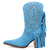 Dingo Womens Star Power Bootie Blue Suede 9in Cowboy Boots
