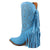 Dingo Womens Star Power Bootie Blue Suede 9in Cowboy Boots
