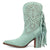 Dingo Womens Star Power Bootie Mint Suede 9in Cowboy Boots