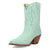 Dingo Womens Tiny Pony Bootie Mint Suede 8in Fashion Boots