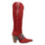 Dingo Womens Yeehottie Red Suede 18in Fashion Boots