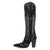 Dingo Womens Double Take Black Suede 18in Cowboy Boots