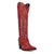 Dingo Womens Double Take Red Suede 18in Cowboy Boots