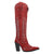 Dingo Womens Double Take Red Suede 18in Cowboy Boots