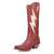 Dingo Womens Thunderbolt Red Leather 14in Cowboy Boots