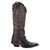 Dingo Womens Shabby Black Leather 16in Cowboy Boots