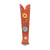 Dingo Womens Flower Power Rust Suede Cowboy Boots