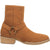 Dingo Mens Calgary Ankle Boots Leather Camel 9 D