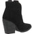 Dingo Womens Flannie Ankle Boots Leather Black