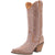 Dingo Womens Silver Dollar Rose Gold Leather Fashion Boots