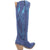 Dingo Womens Thunder Road Blue Suede Fashion Boots