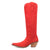 Dingo Womens Thunder Road Red Suede Fashion Boots
