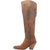 Dingo Womens Sky High Brown Leather Fashion Boots