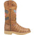 Dingo Mens Patriot Tan Leather Cowboy Boots