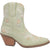 Dingo Womens Primrose Bootie Cowboy Boots Leather Mint