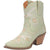 Dingo Womens Primrose Bootie Cowboy Boots Leather Mint